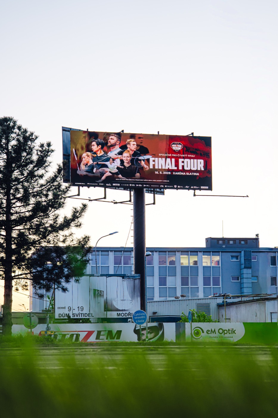 Grafika — billboard FINAL FOUR